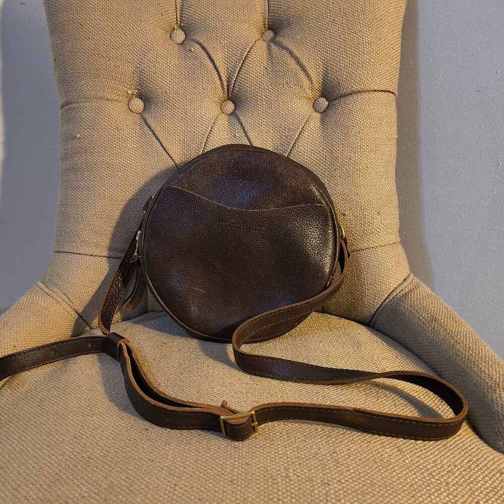 Portland Leather Goods Circle bag.